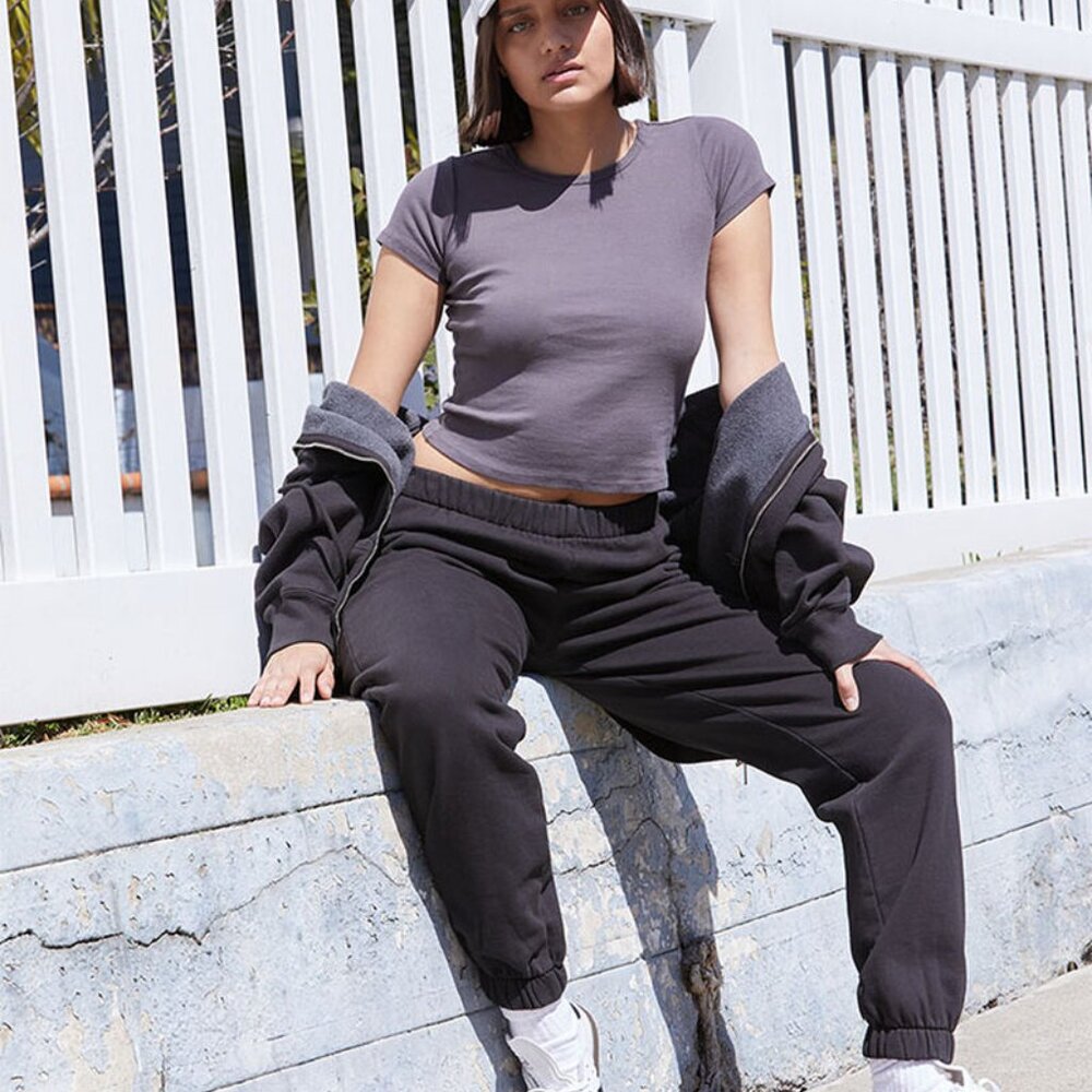John Galt Black Rosa Sweatpants